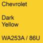 Preview: Chevrolet, Dark Yellow, WA253A / 86U.